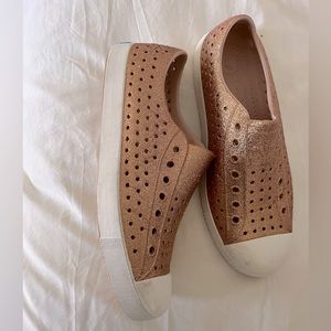 Women’s Glitter Native Size 10 - Gold / Copper